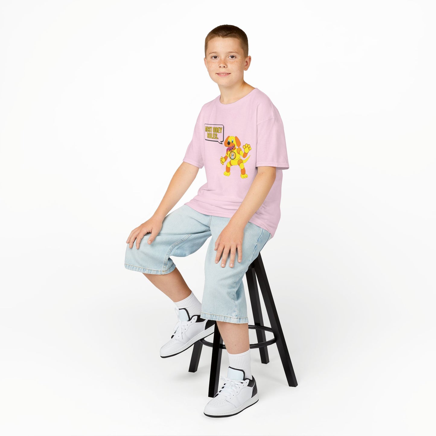 'Must Obey Rules' Unisex Kids T‑Shirt