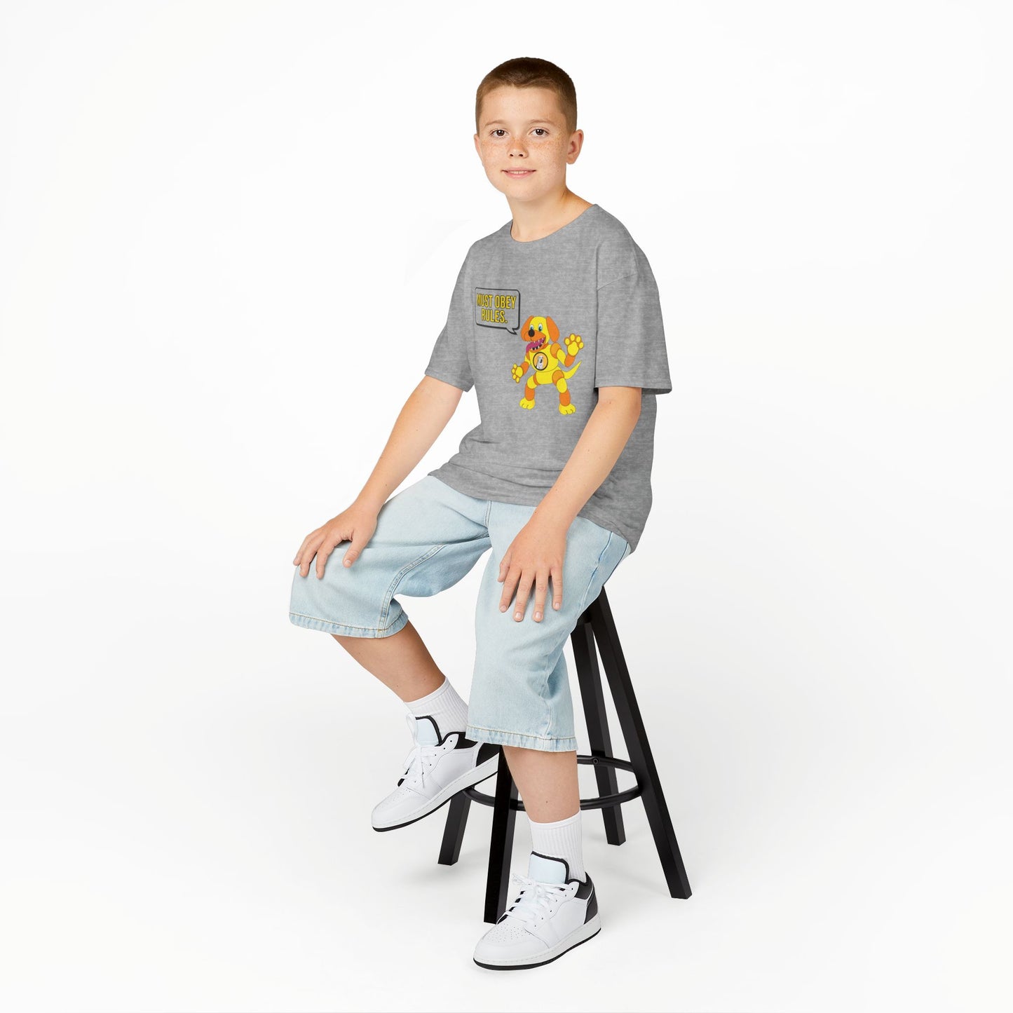 'Must Obey Rules' Unisex Kids T‑Shirt