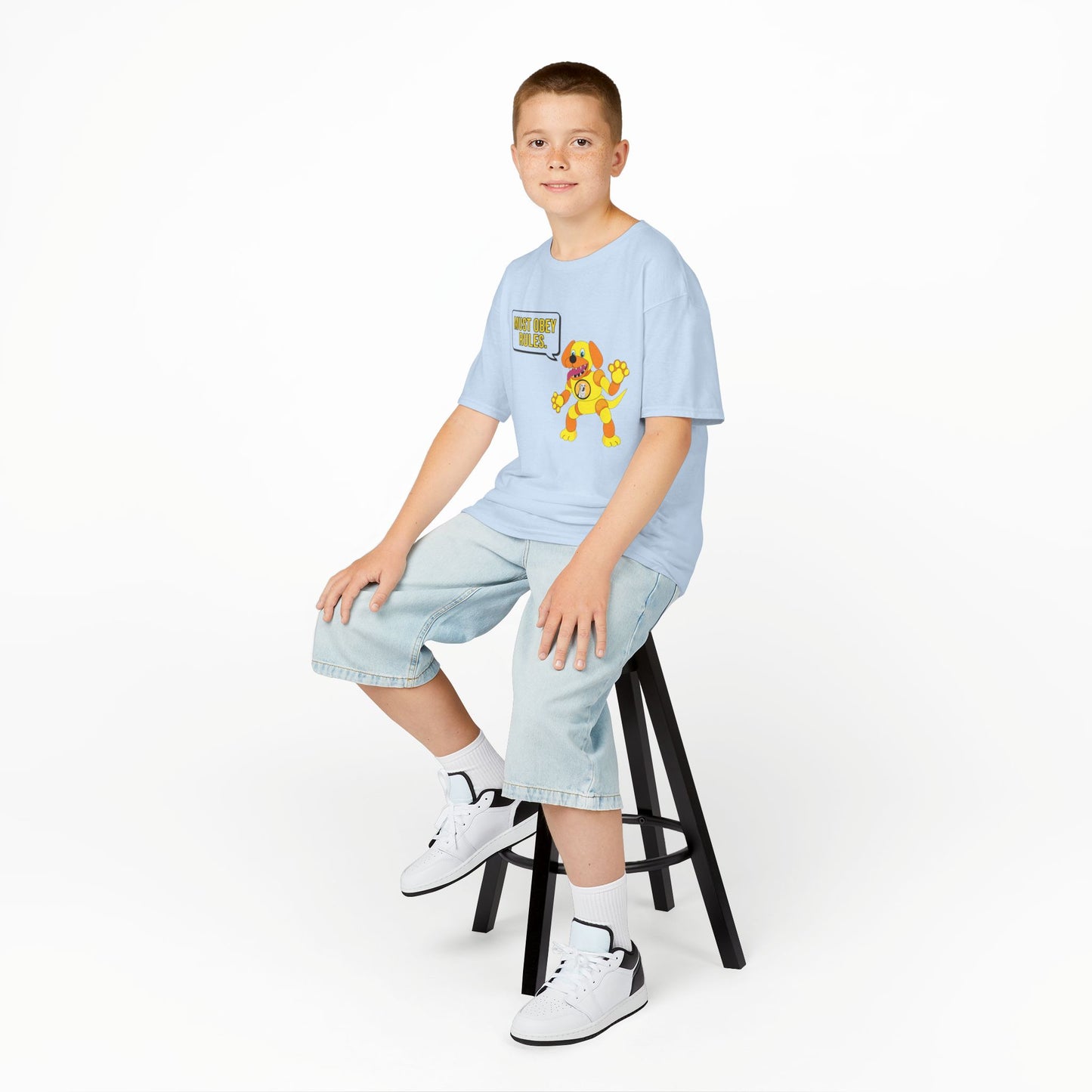 'Must Obey Rules' Unisex Kids T‑Shirt