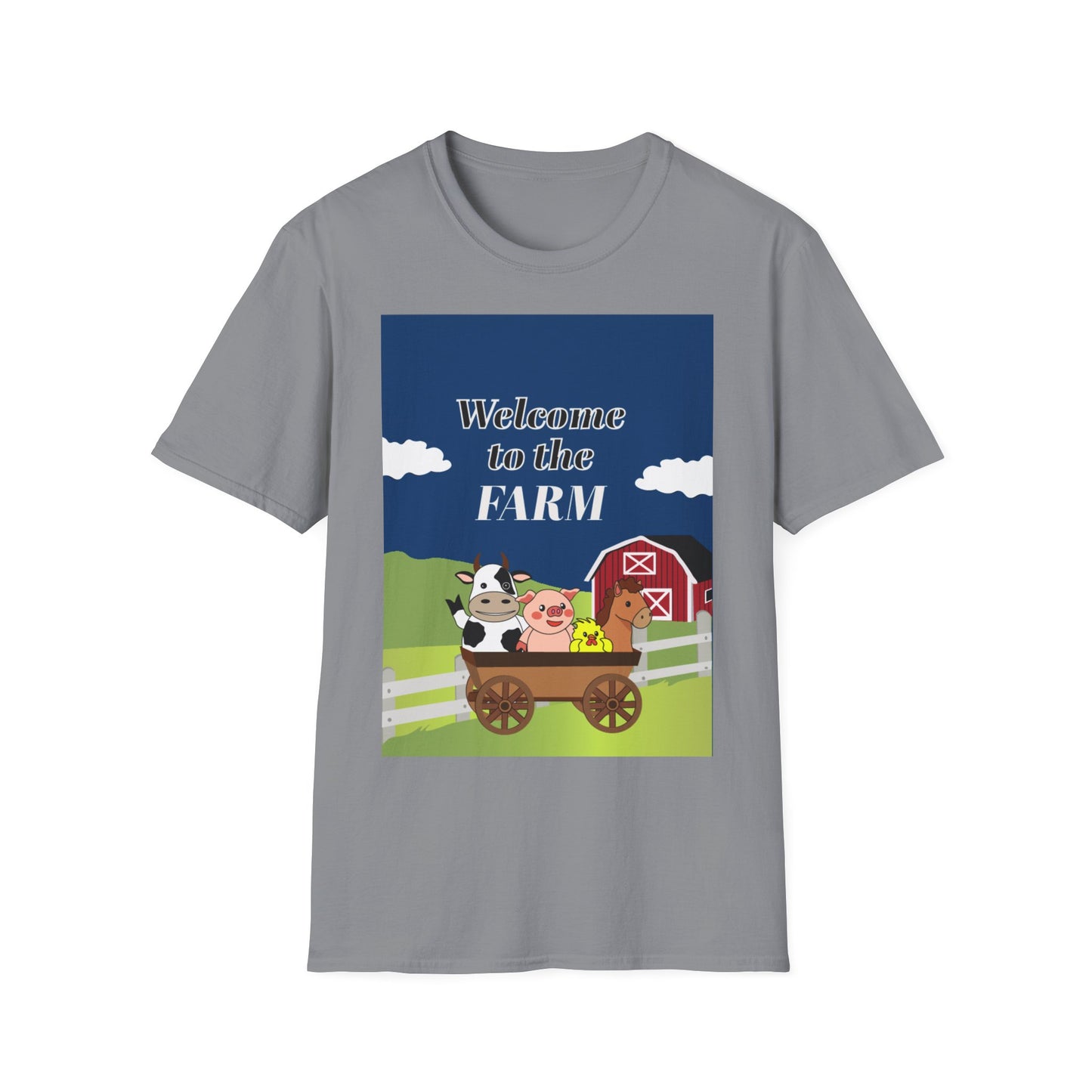 Welcome to the Farm Unisex Adult T-Shirt