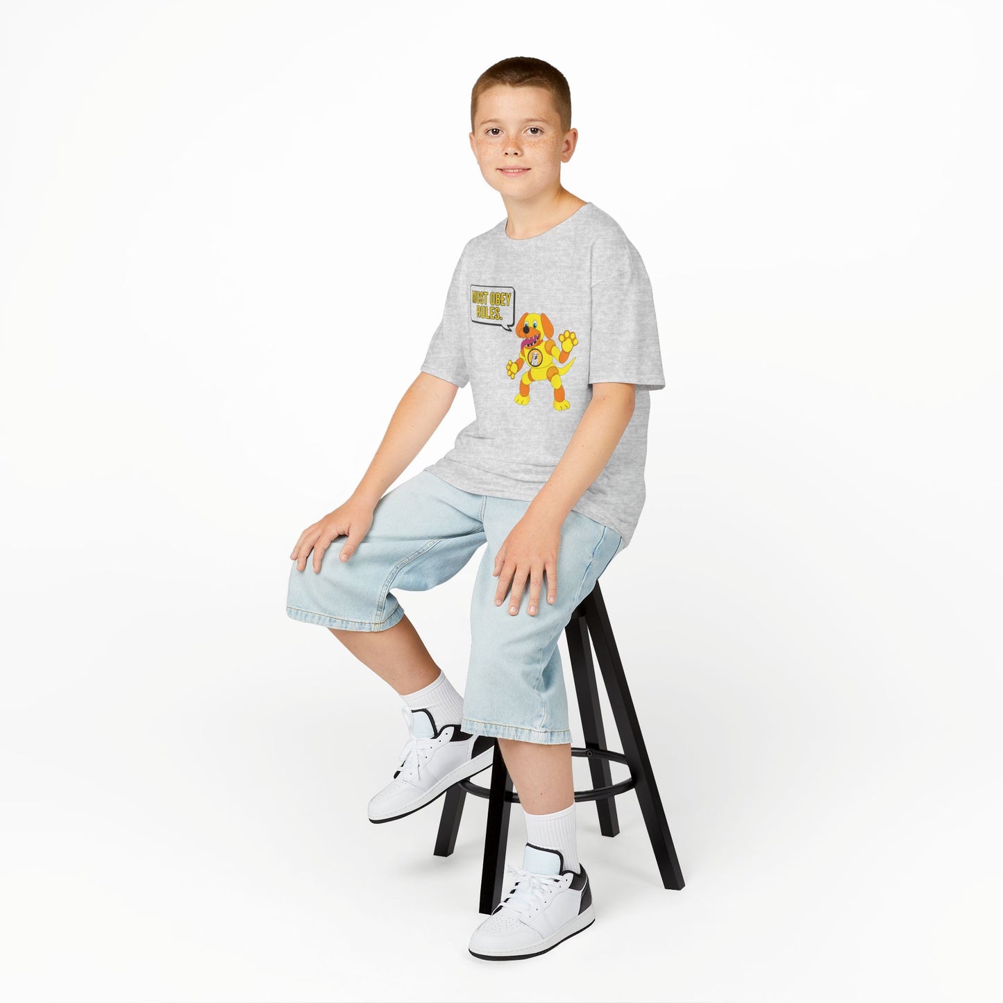 'Must Obey Rules' Unisex Kids T‑Shirt