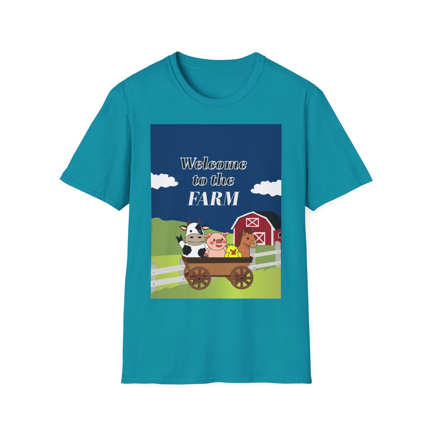 Welcome to the Farm Unisex Adult T-Shirt