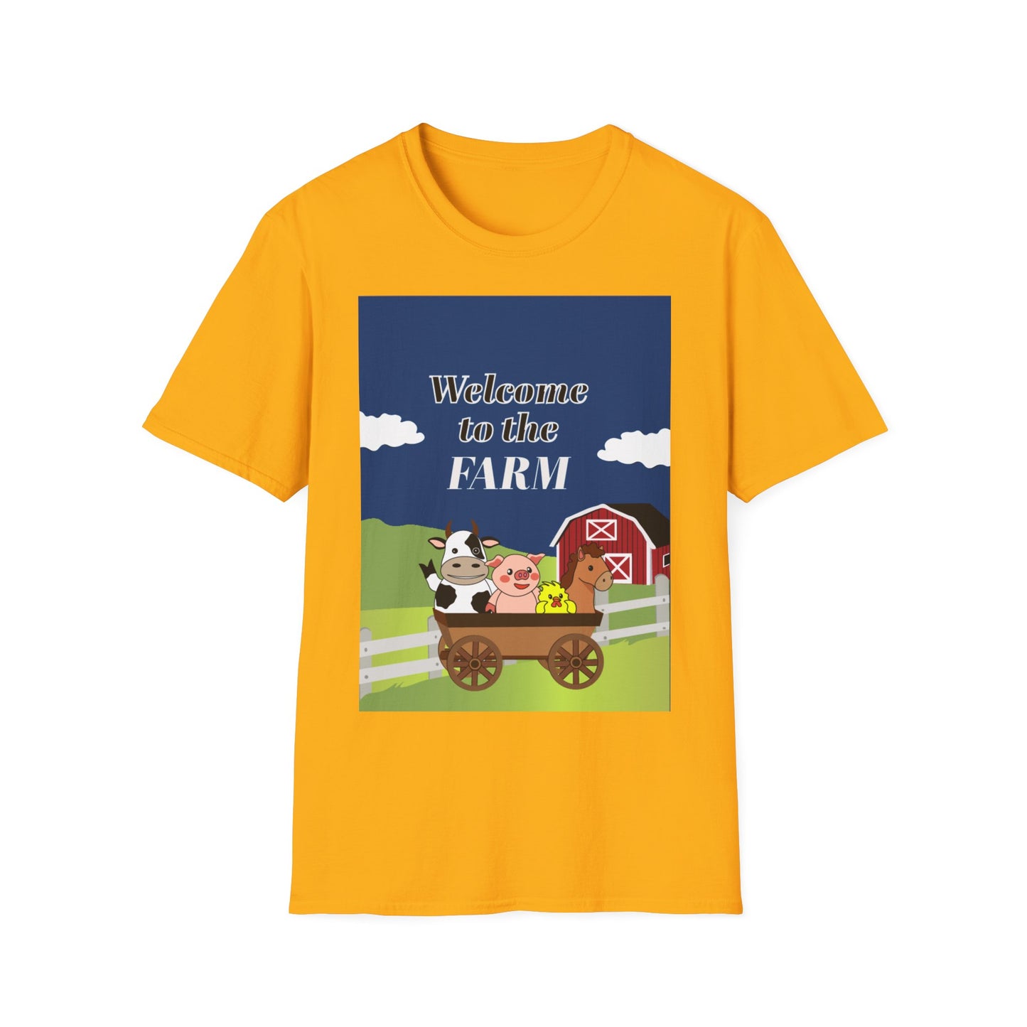 Welcome to the Farm Unisex Adult T-Shirt