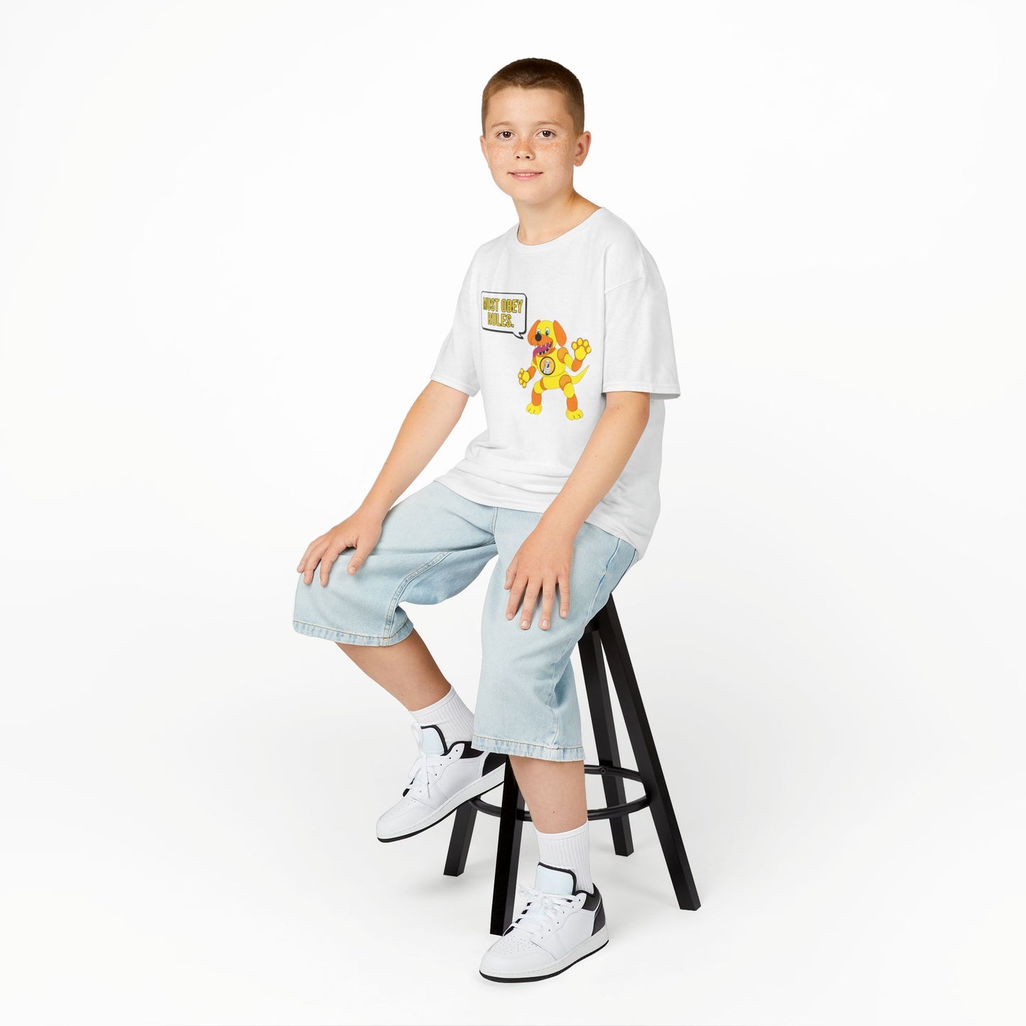 'Must Obey Rules' Unisex Kids T‑Shirt