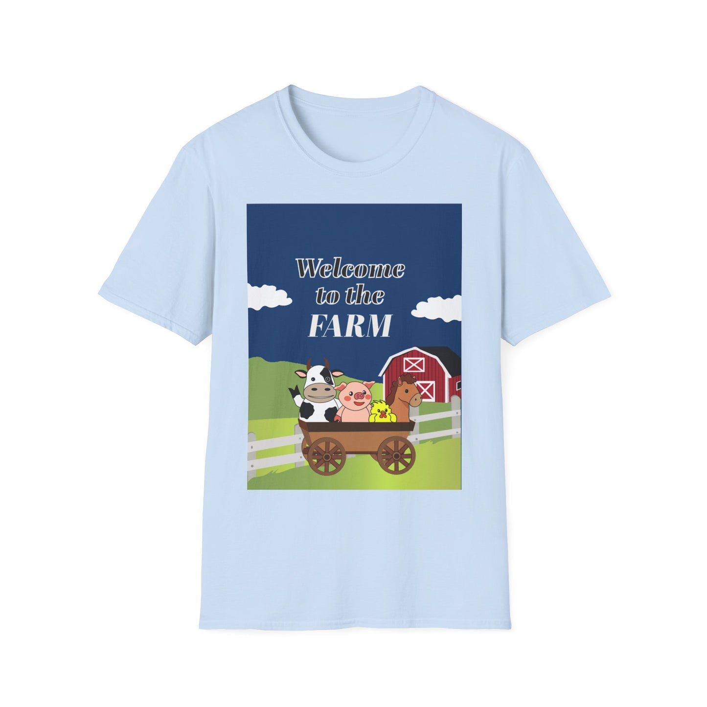 Welcome to the Farm Unisex Adult T-Shirt