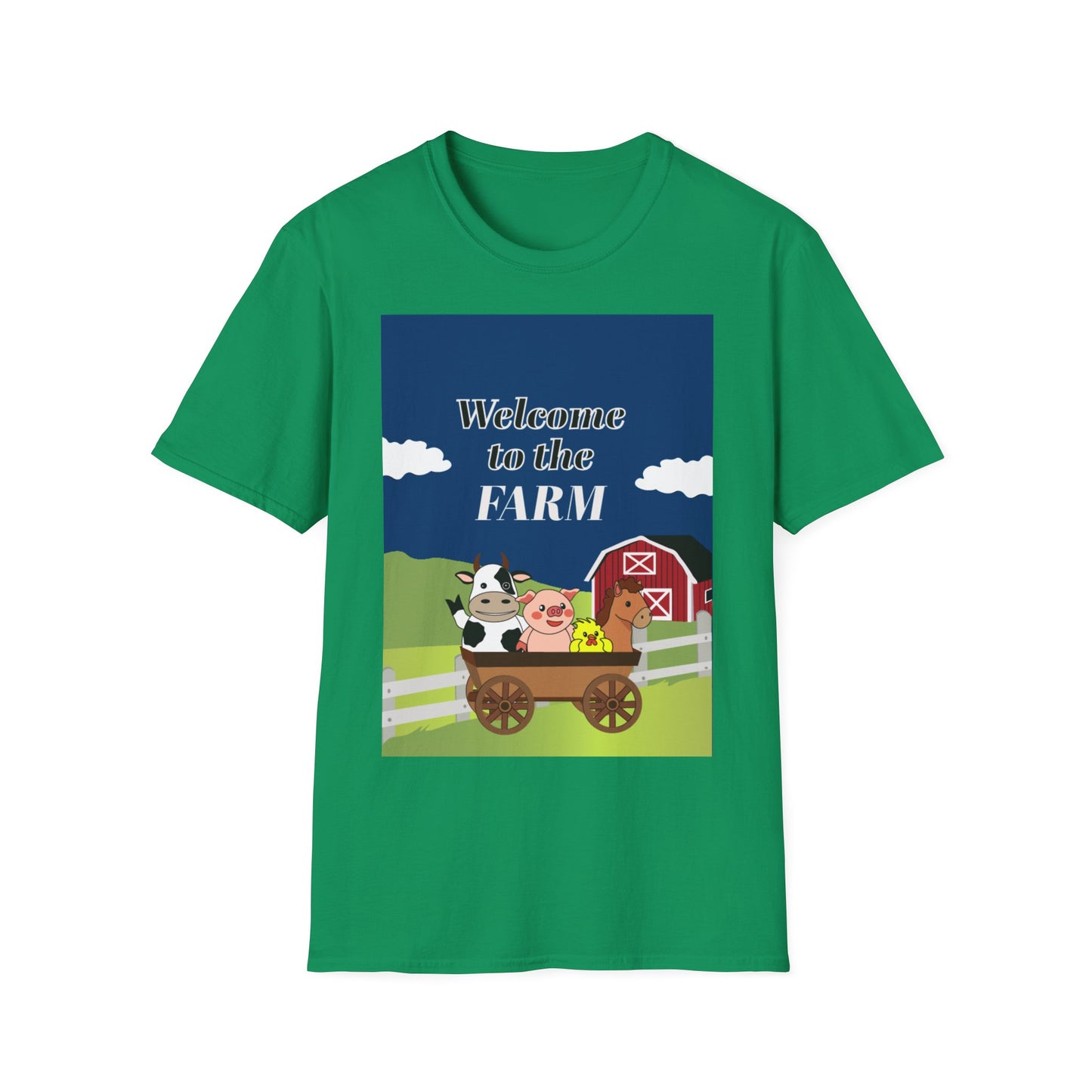 Welcome to the Farm Unisex Adult T-Shirt