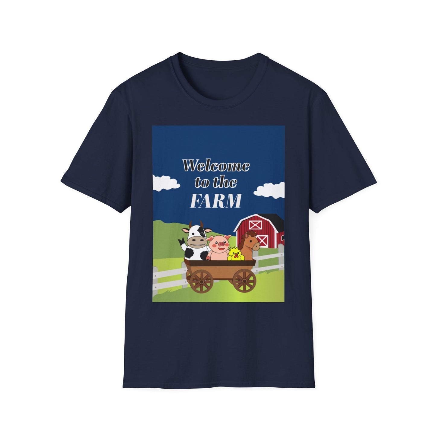 Welcome to the Farm Unisex Adult T-Shirt