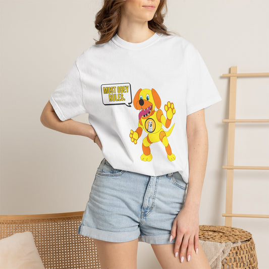 'Must Obey Rules' Unisex Adult T-Shirt
