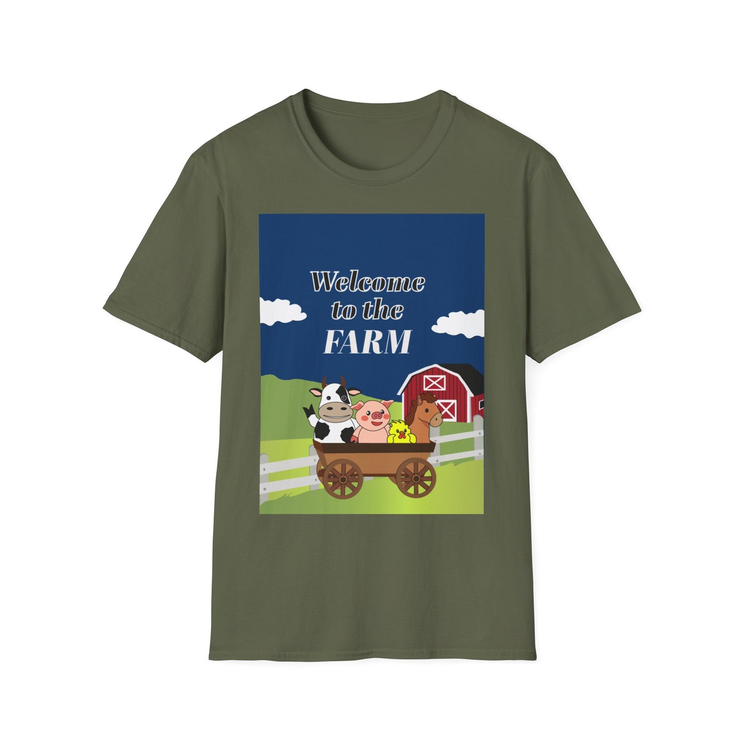 Welcome to the Farm Unisex Adult T-Shirt