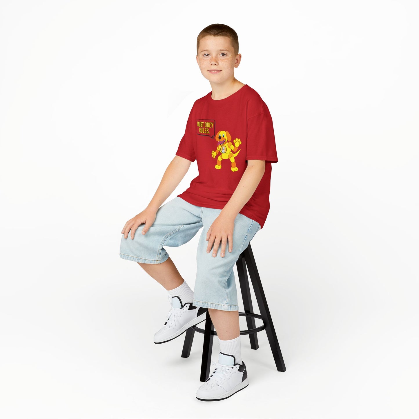 'Must Obey Rules' Unisex Kids T‑Shirt