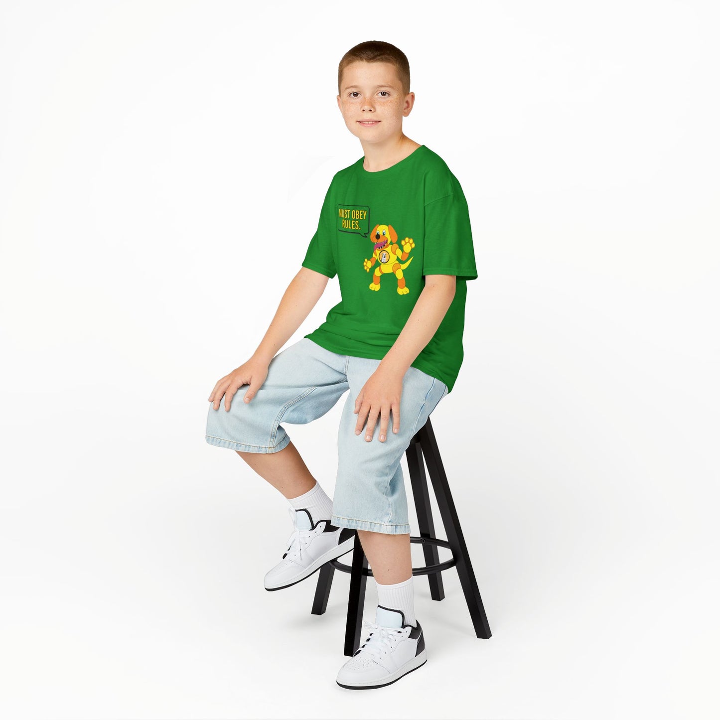 'Must Obey Rules' Unisex Kids T‑Shirt