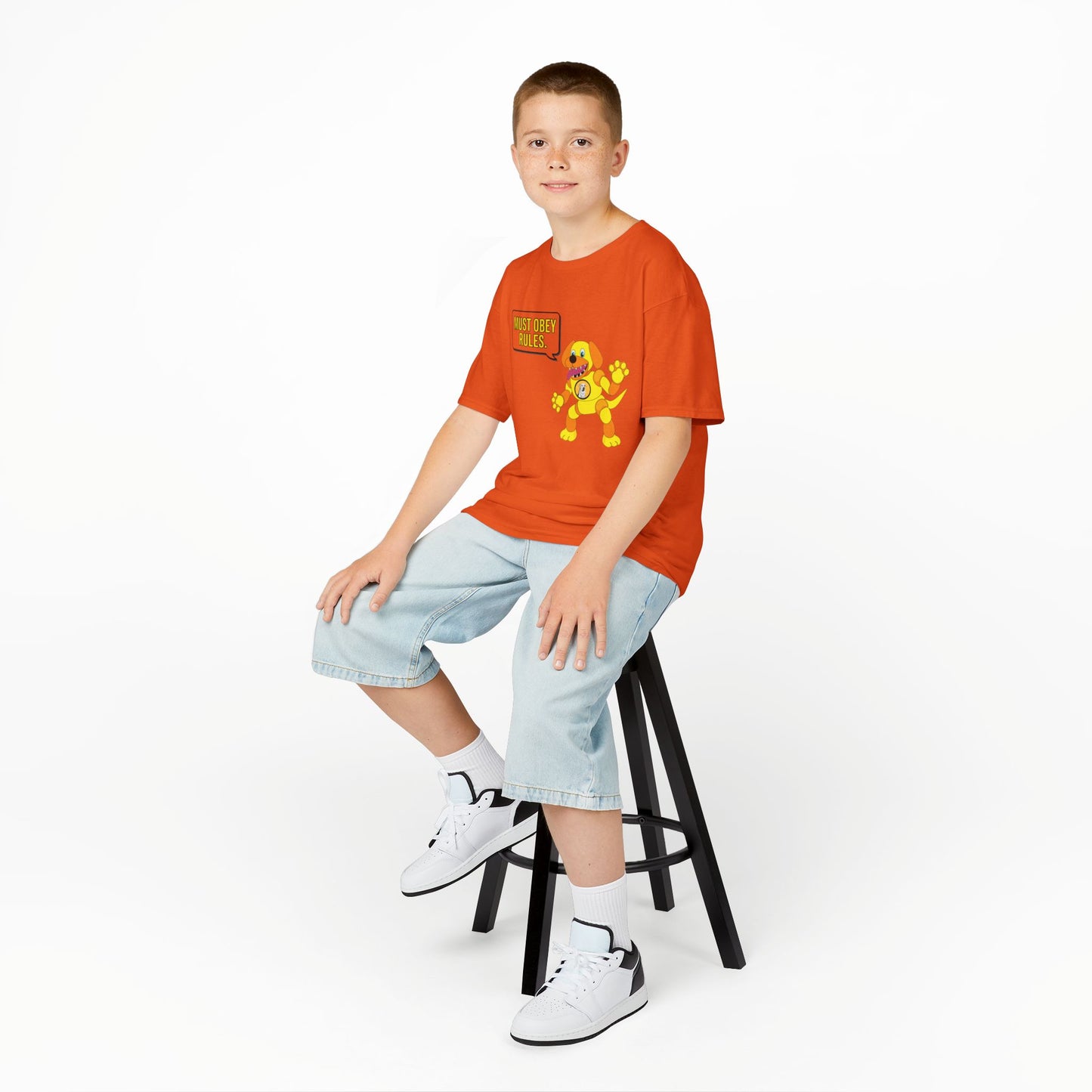 'Must Obey Rules' Unisex Kids T‑Shirt