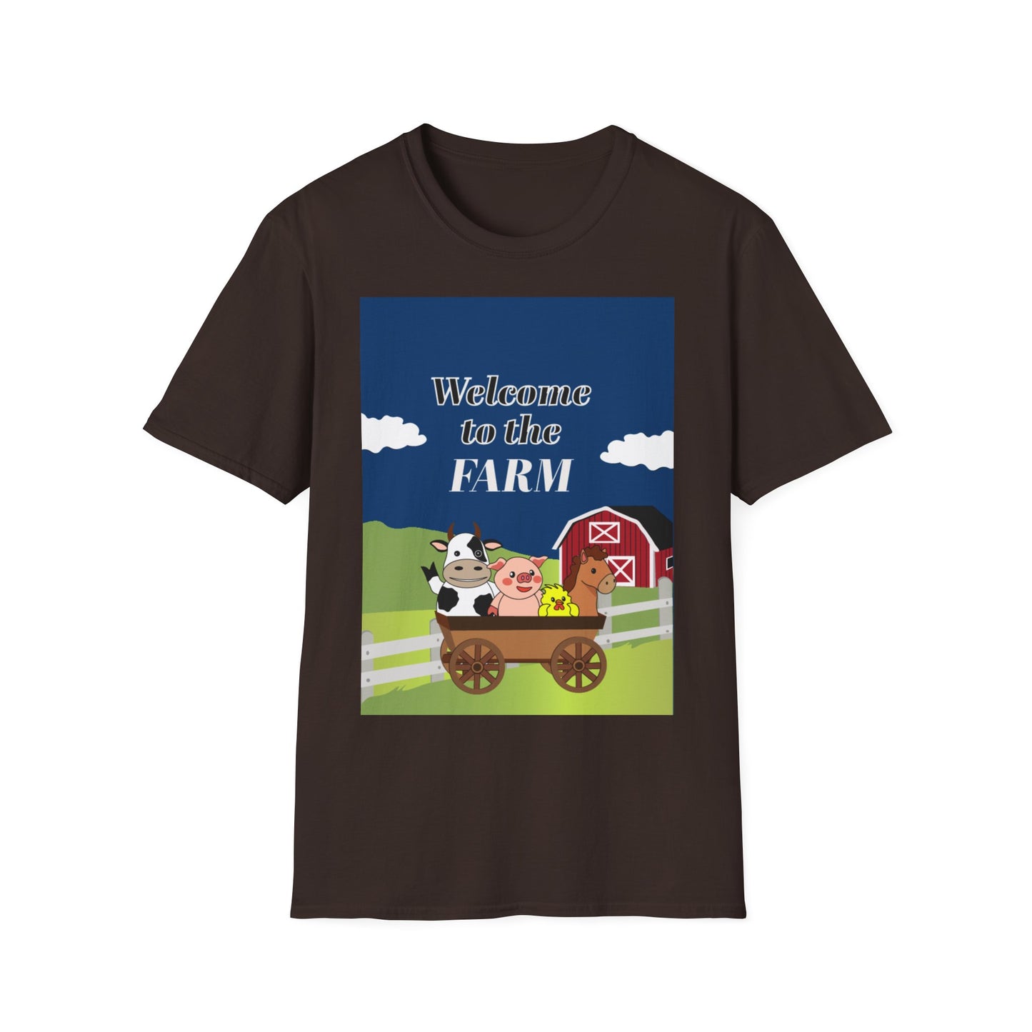 Welcome to the Farm Unisex Adult T-Shirt