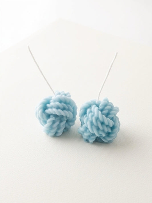 Mind Your Own Beeswax — Wool Ball Candles