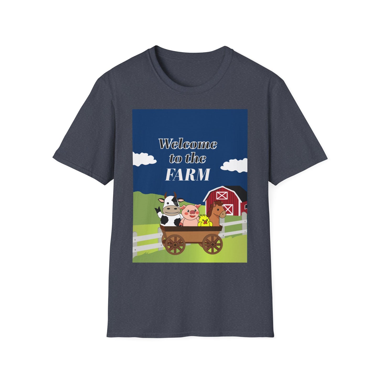 Welcome to the Farm Unisex Adult T-Shirt