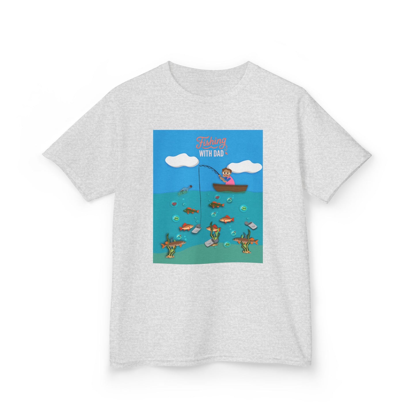 Kids Unisex "Fishing with Dad" Tee