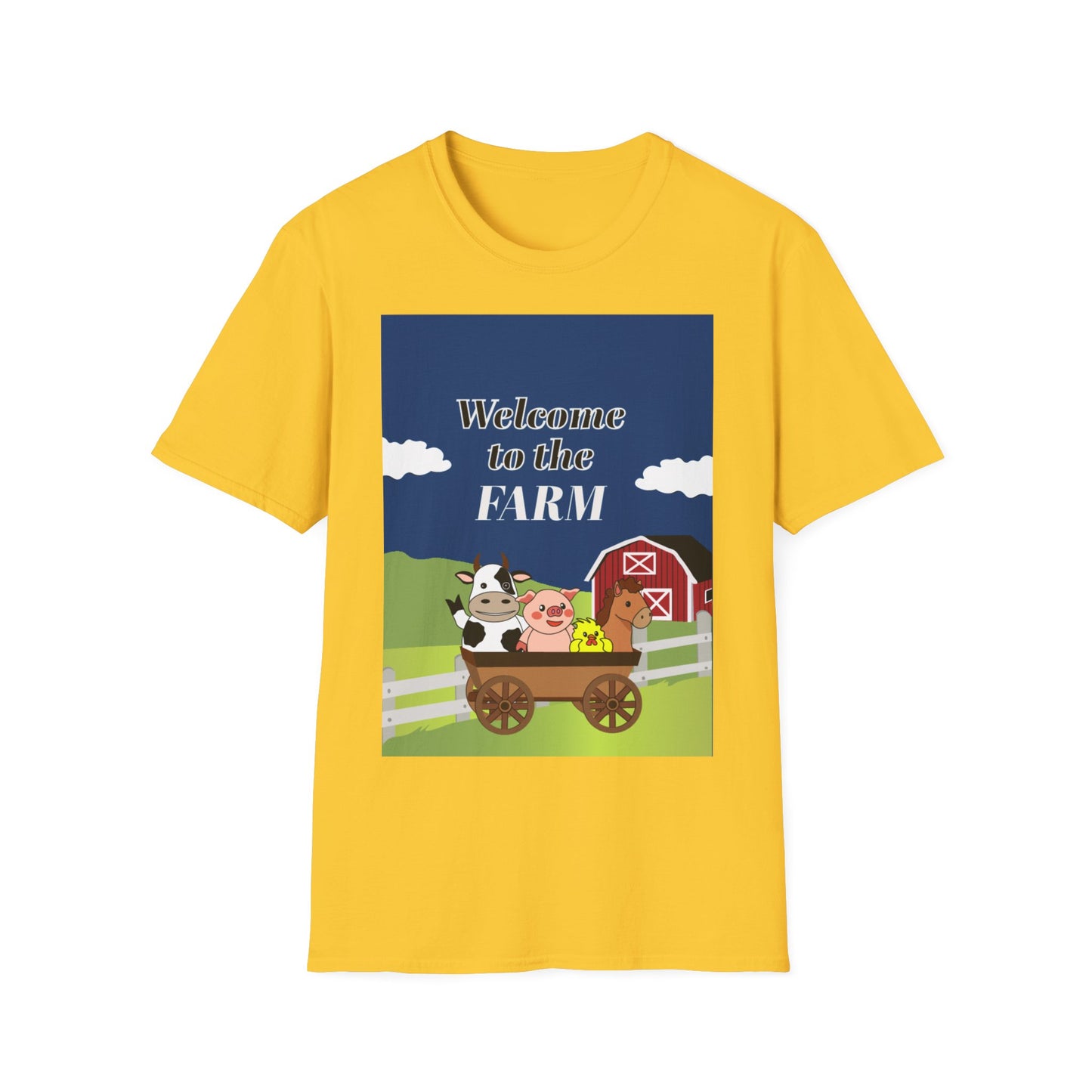Welcome to the Farm Unisex Adult T-Shirt
