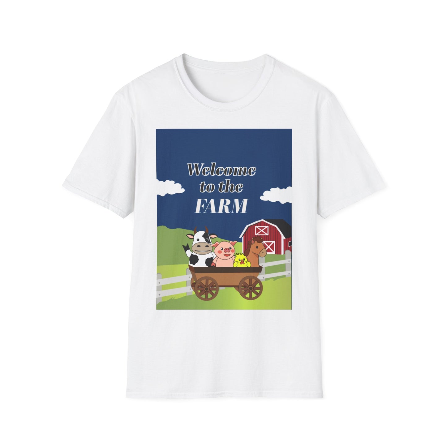 Welcome to the Farm Unisex Adult T-Shirt