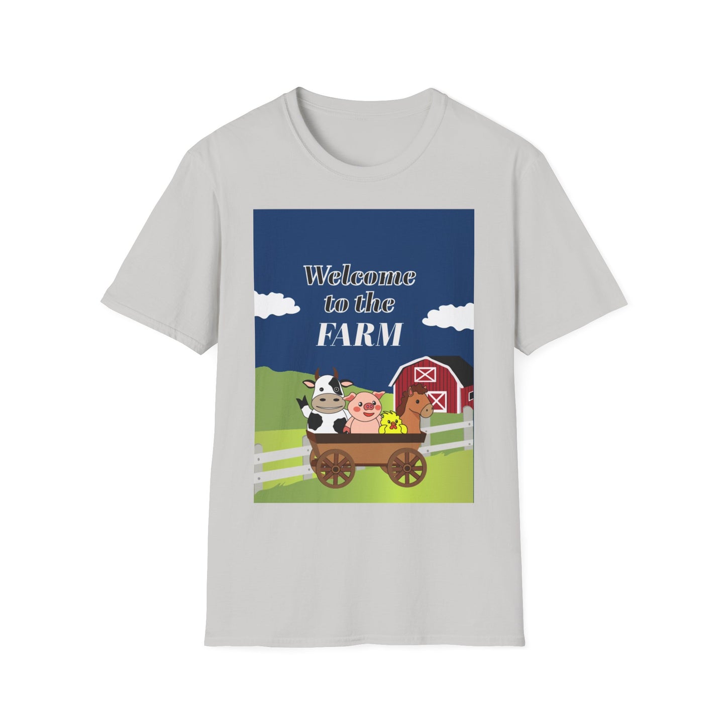 Welcome to the Farm Unisex Adult T-Shirt