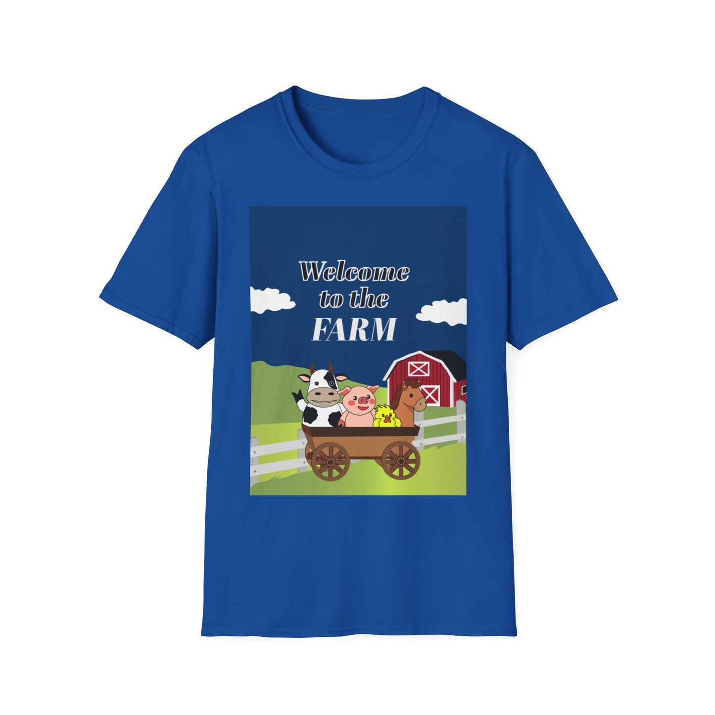 Welcome to the Farm Unisex Adult T-Shirt