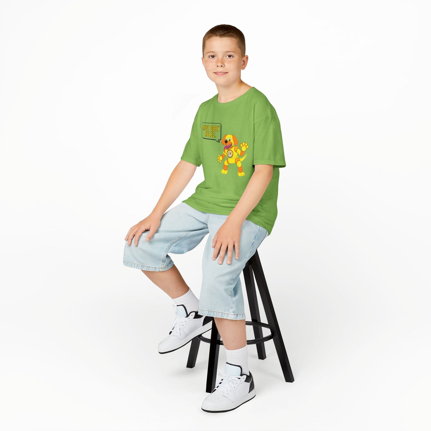 'Must Obey Rules' Unisex Kids T‑Shirt