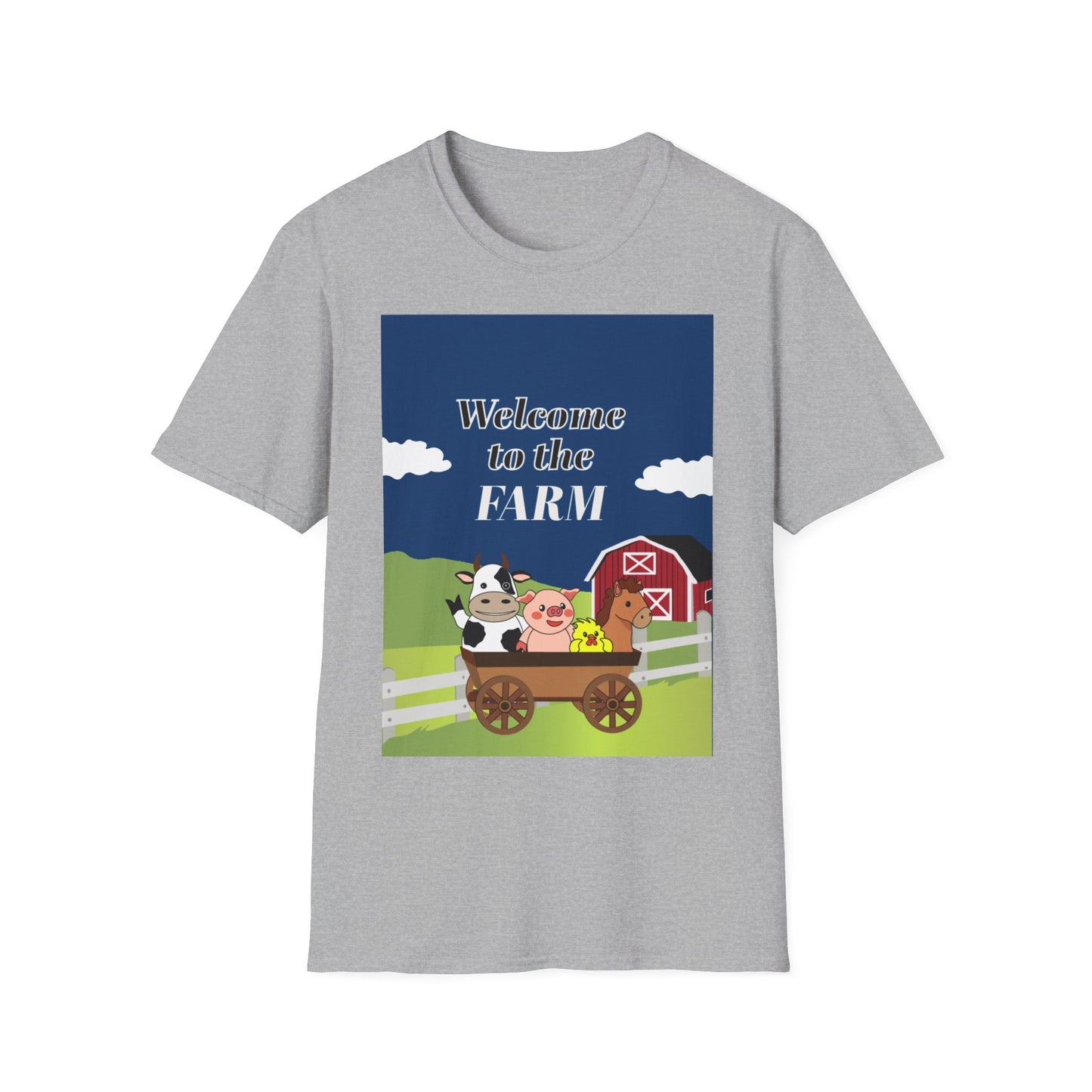Welcome to the Farm Unisex Adult T-Shirt