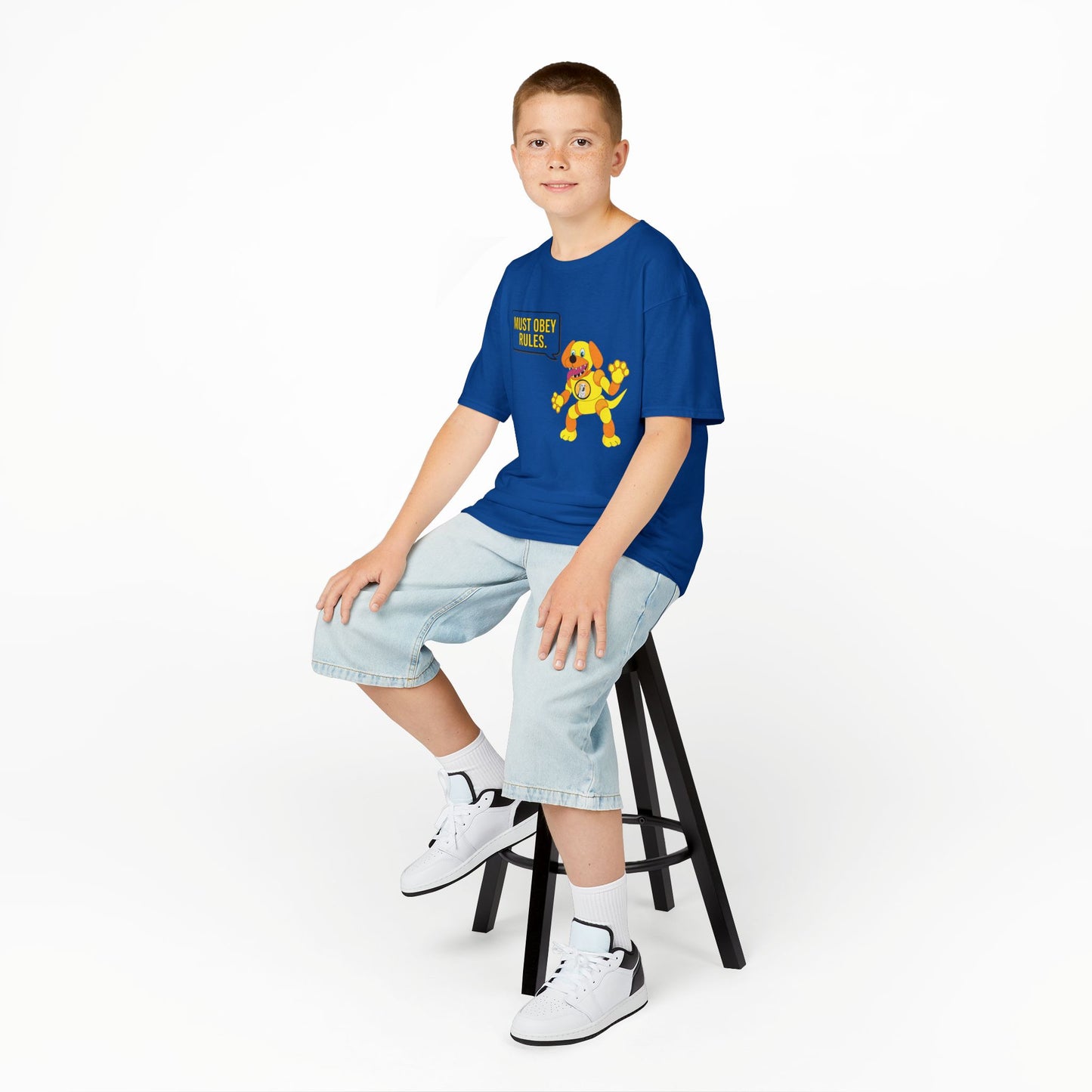 'Must Obey Rules' Unisex Kids T‑Shirt