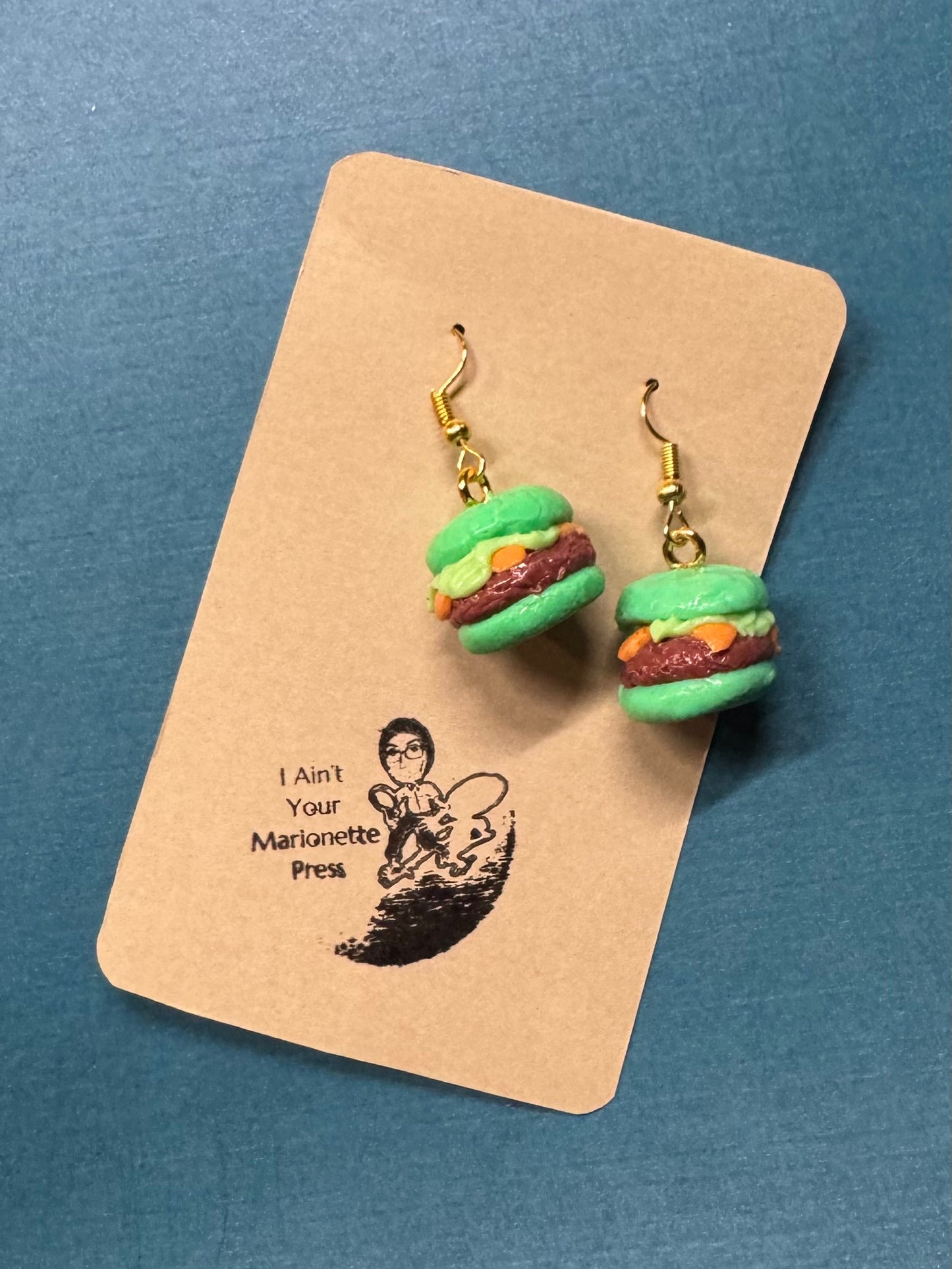Pretty Patties Earrings — Handcrafted Polymer Clay